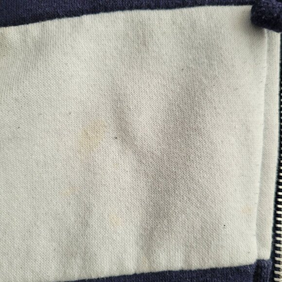 90s Nike Mens 3X Navy Tracksuit Set Hooded Jacket & Joggers White Tag Embroidere - Picture 15 of 16